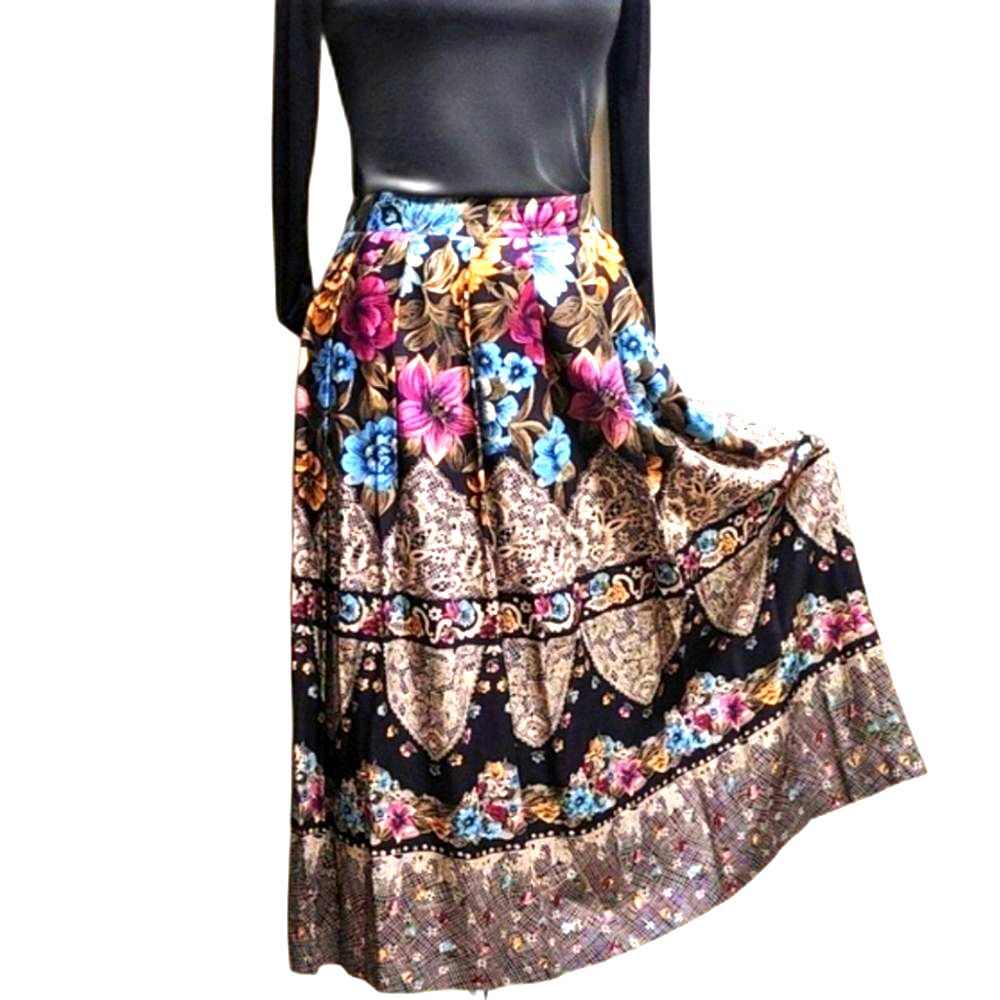 Napa Valley Vintage Printed Skirt Size 4/8